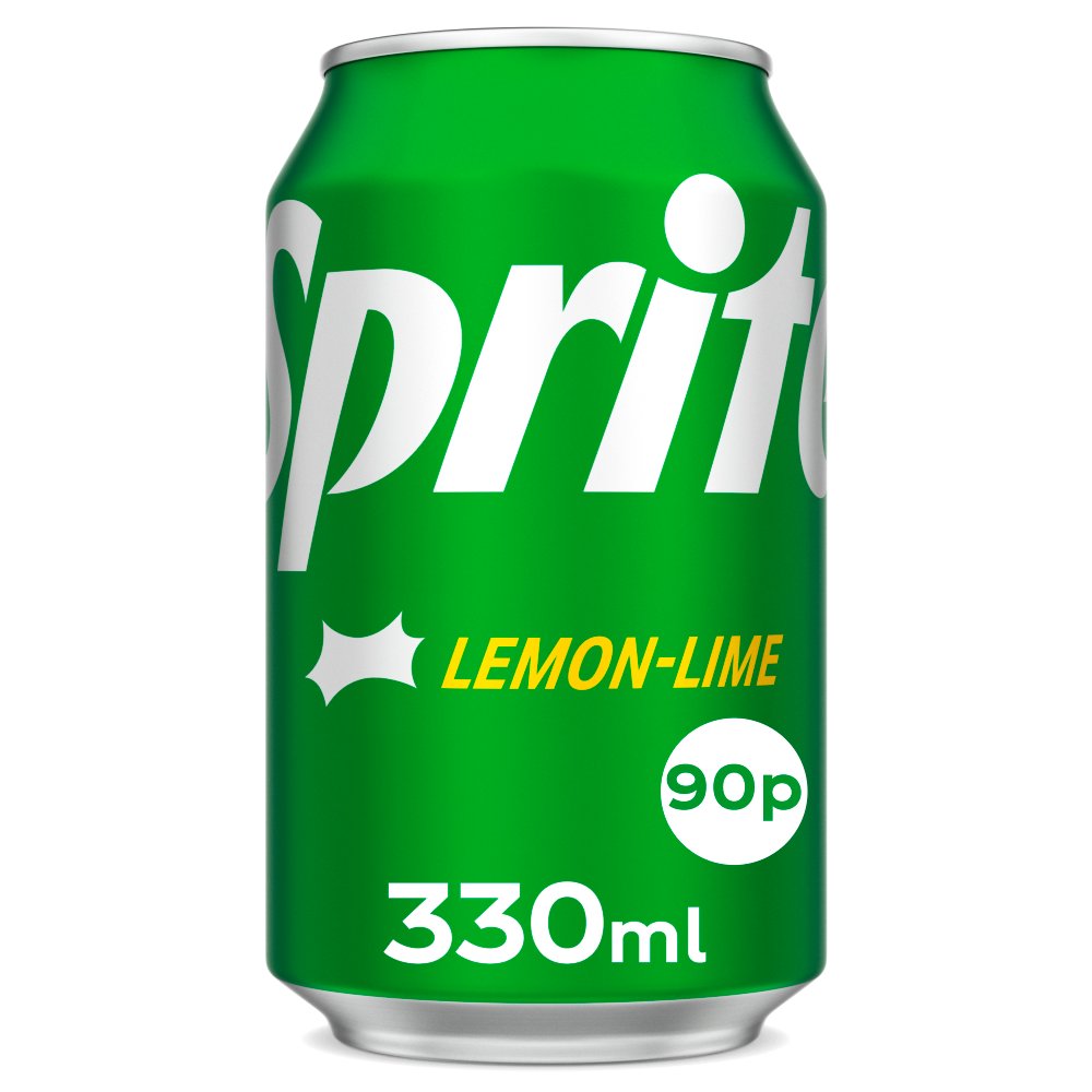 Sprite Lemon Lime 90p 330ml Can 330ml × 24 × 1