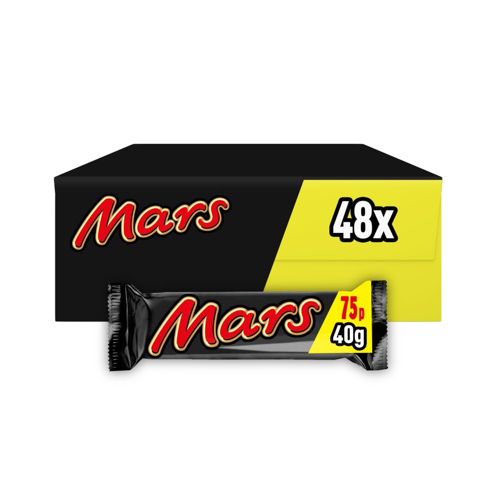 Mars Caramel & Milk Chocolate Bar 40g 40g × 48 × 1