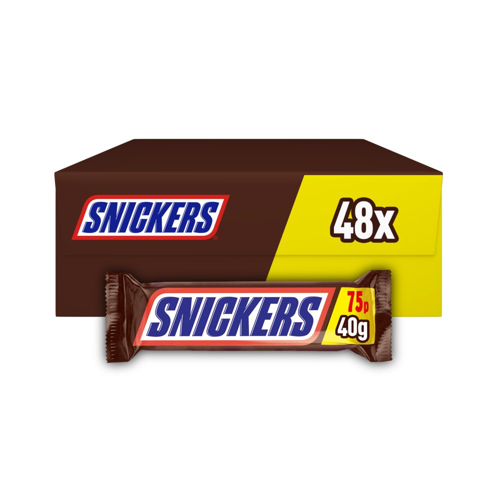 Snickers Peanut & Chocolate Bar 40g   40g × 48 × 1