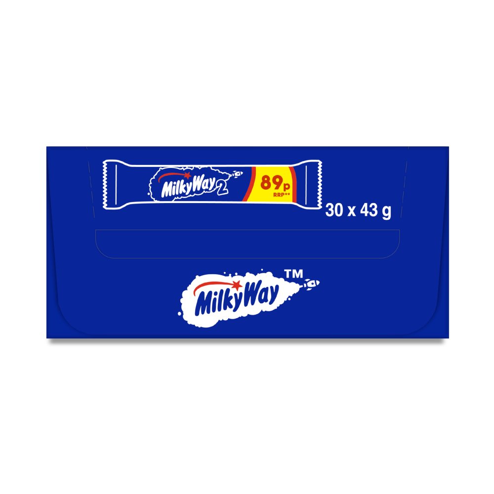 Milky Way Milk Chocolate Bar 43g   Twin × 30 × 1