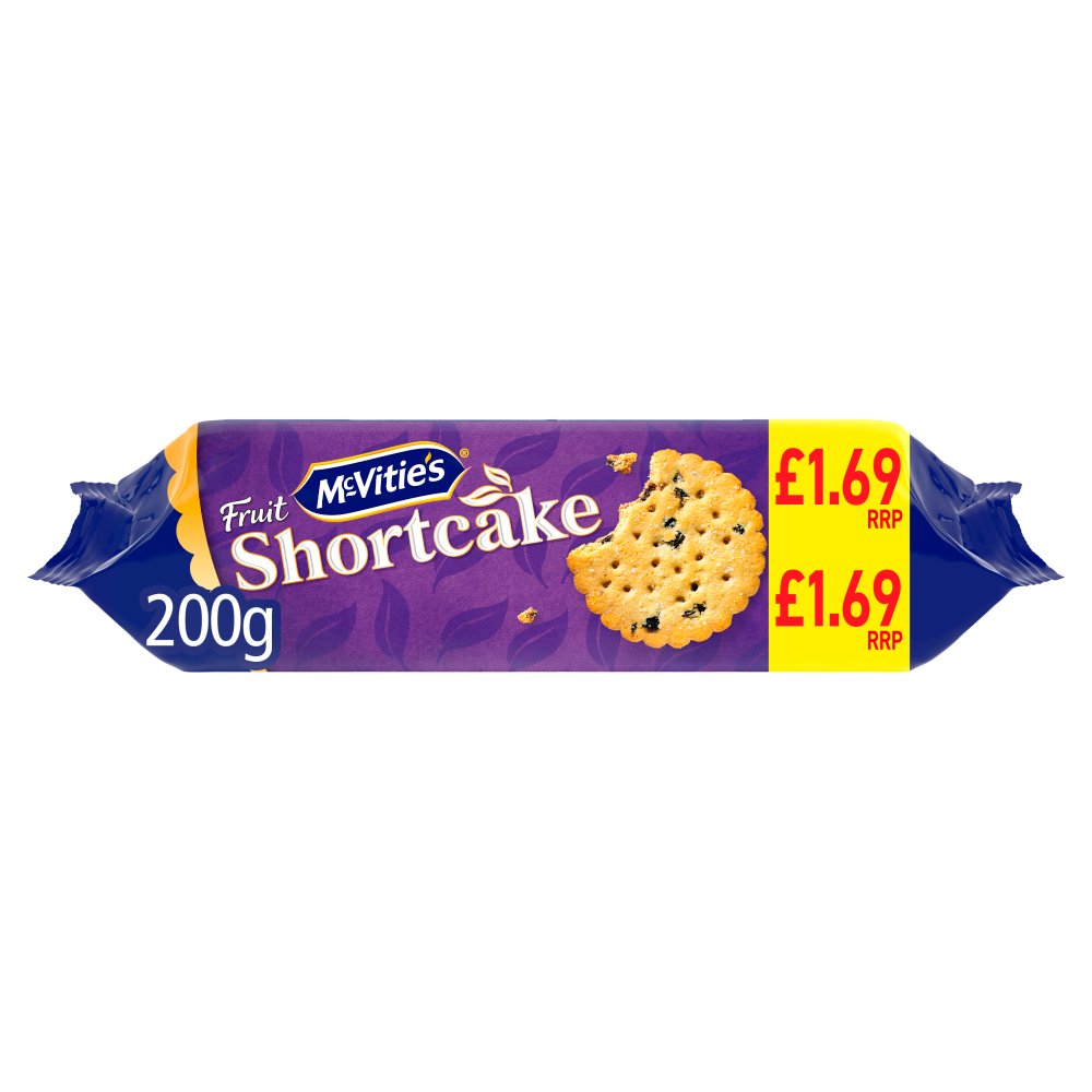 McVitie’s Fruit Shortcake Biscuits 200g 200g × 12 × 1