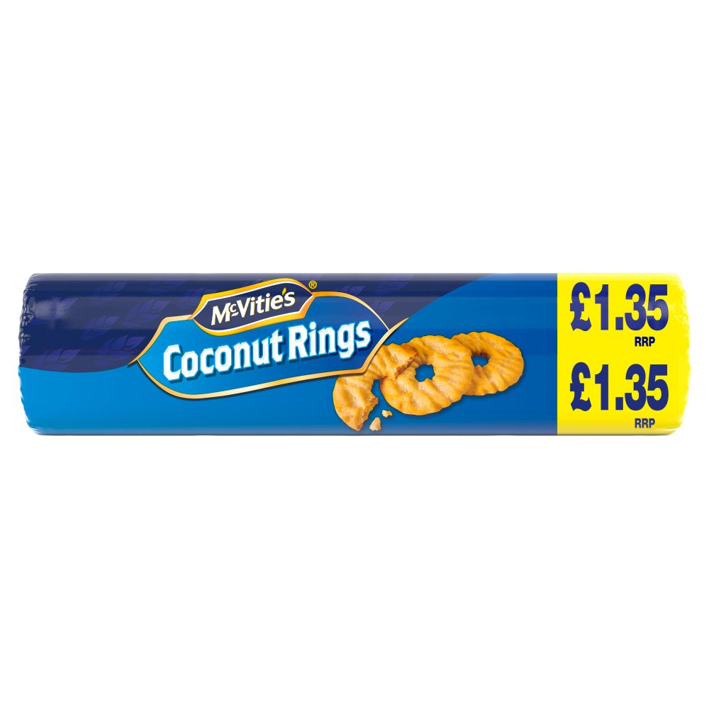 Mcvitie’s Coconut Rings 300g 300g × 12 × 1
