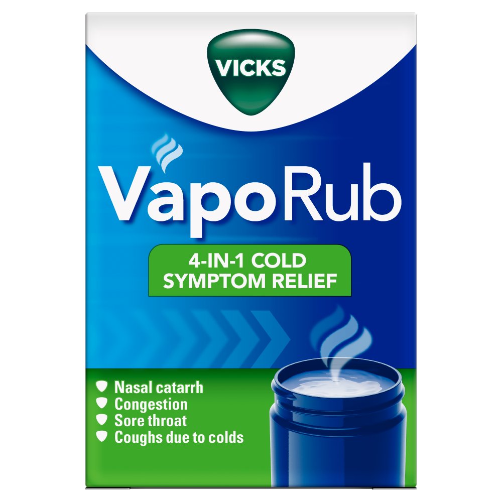 Vicks VapoRub Cold Remedy Jar 100g 100g × 6 × 1