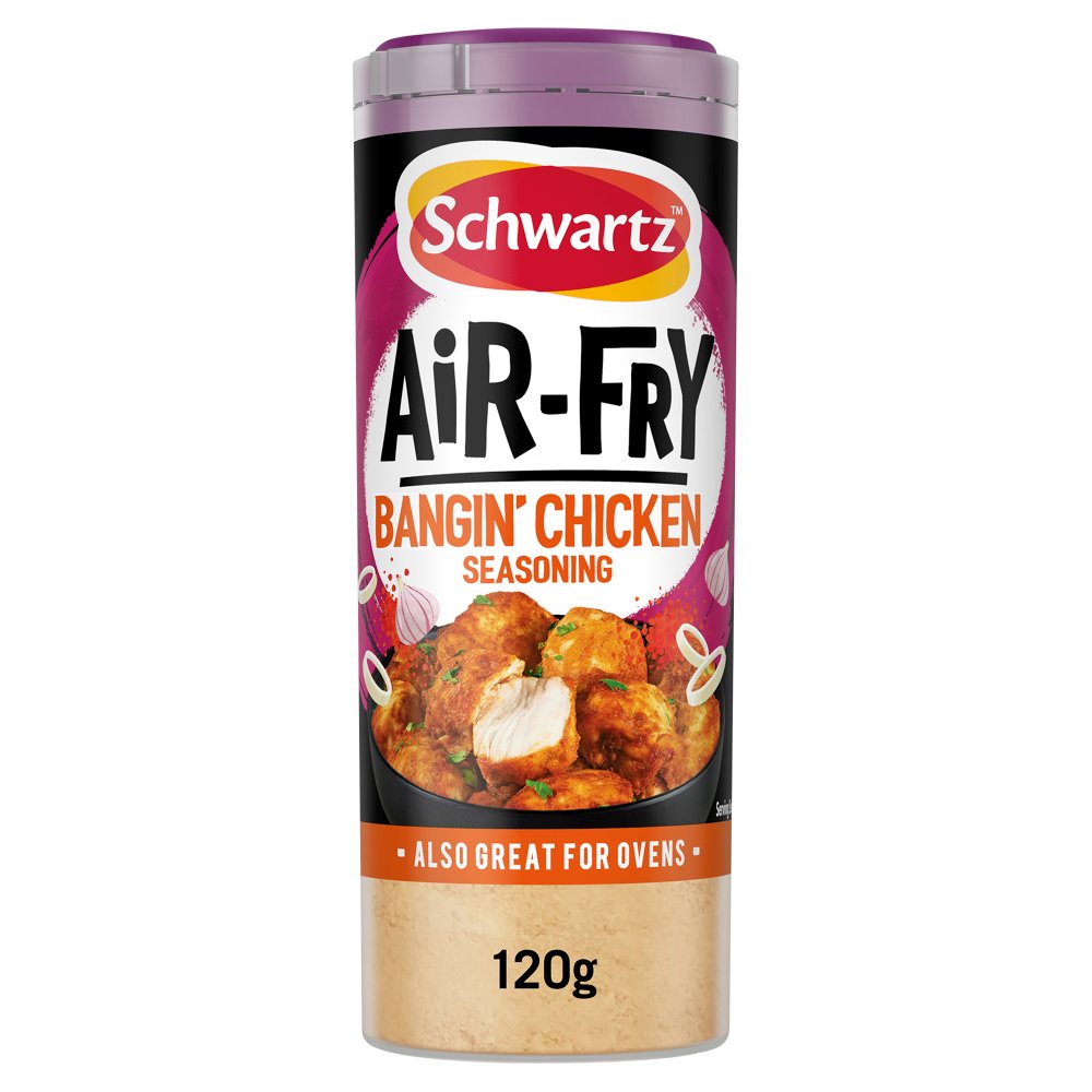 Schwartz Air-Fry Bangin’ Chicken Seasoning 120g 120g × 6 × 1