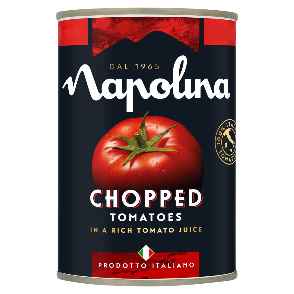 Napolina Chopped Tomatoes 400g 400g × 12 × 1