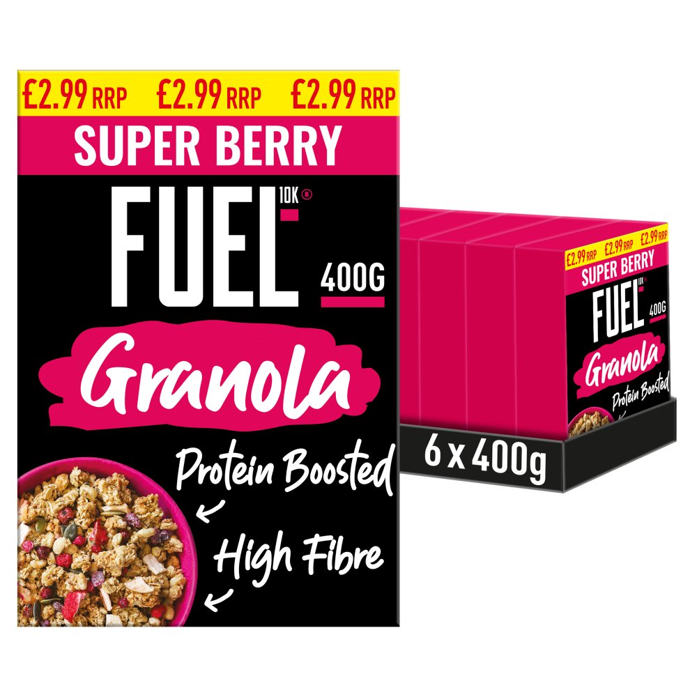 FUEL10K Super Berry Granola 400g 9400g × 6 × 1