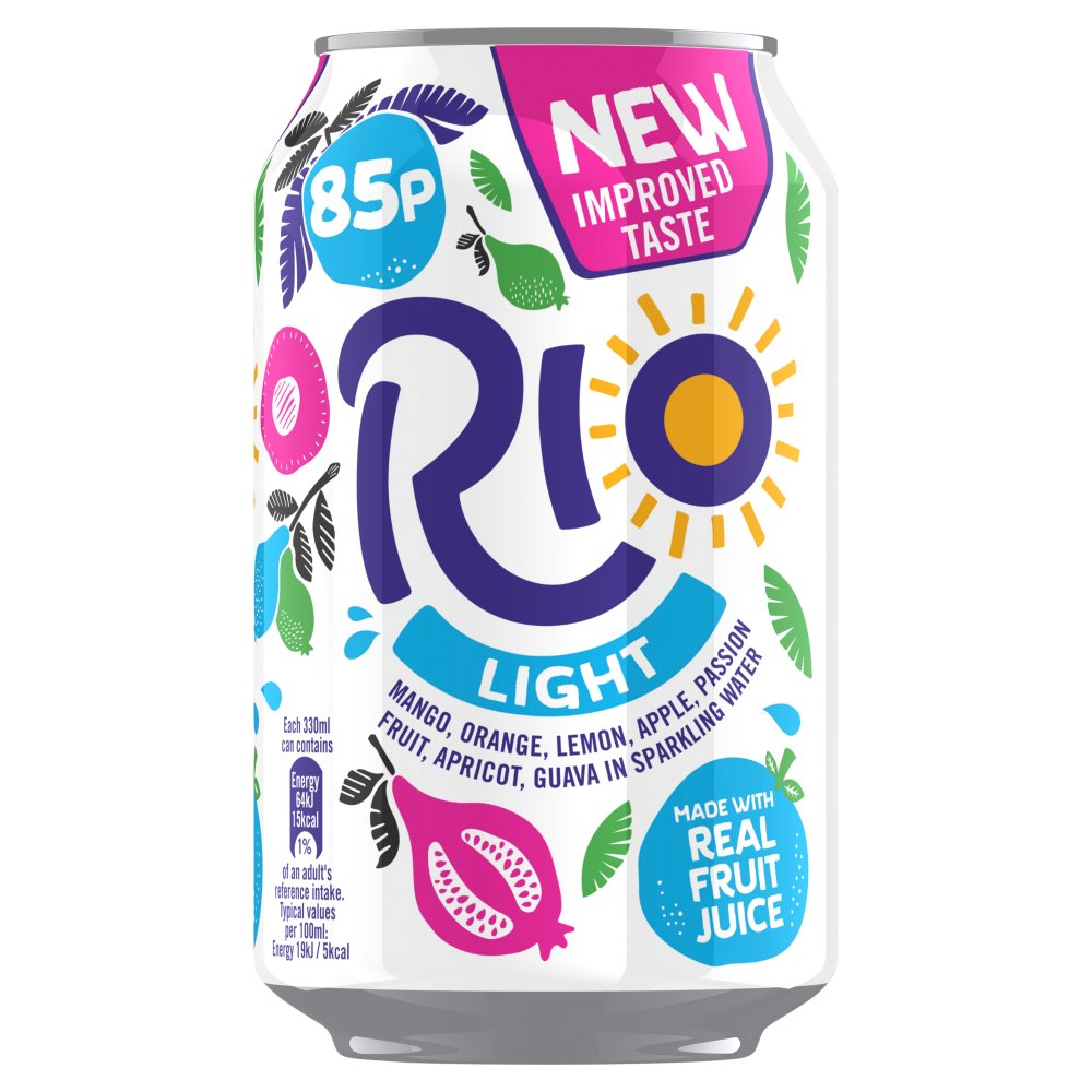 Rio Light 330ml 330ml × 24 × 1