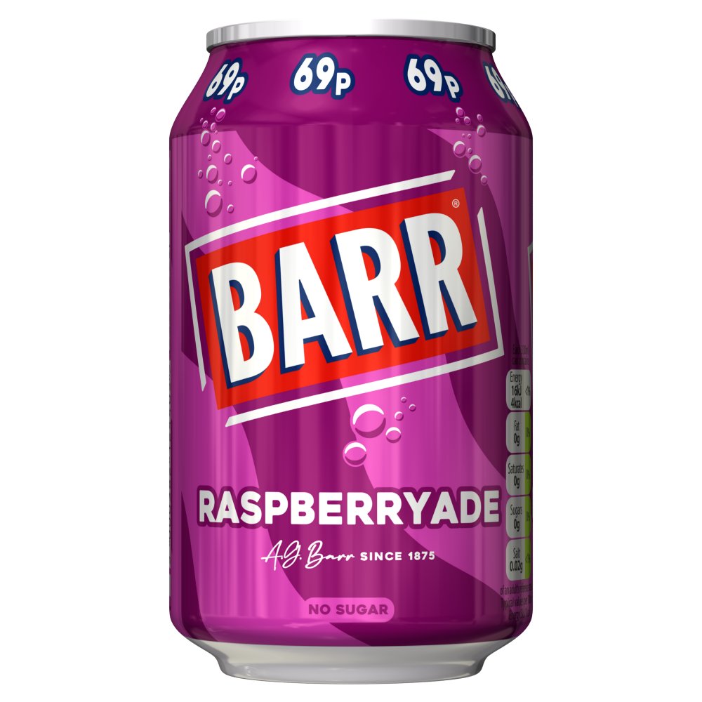 Barr Raspberryade 330ml 330ml × 24 × 1
