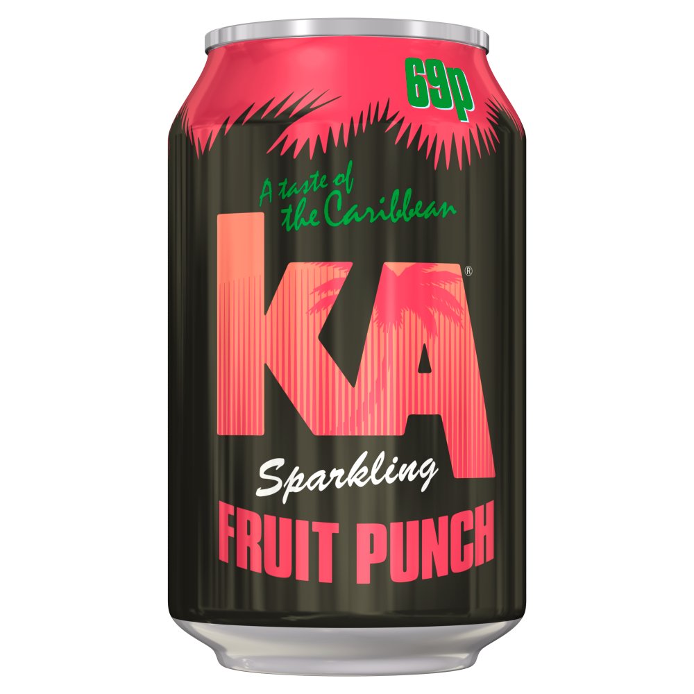 KA Sparkling Fruit Punch 330ml 330ml × 24 × 1
