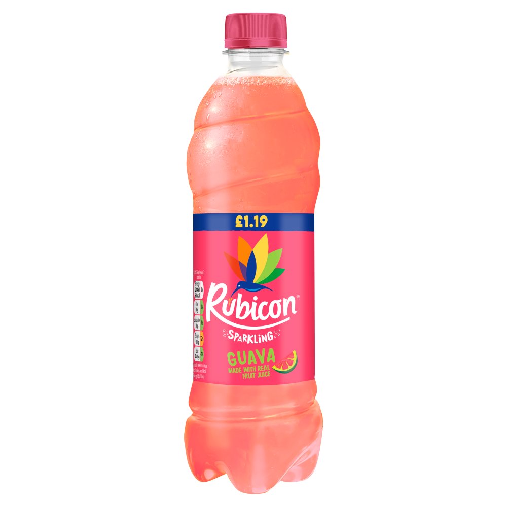 Rubicon Sparkling Guava 500ml 500ml × 12 × 1