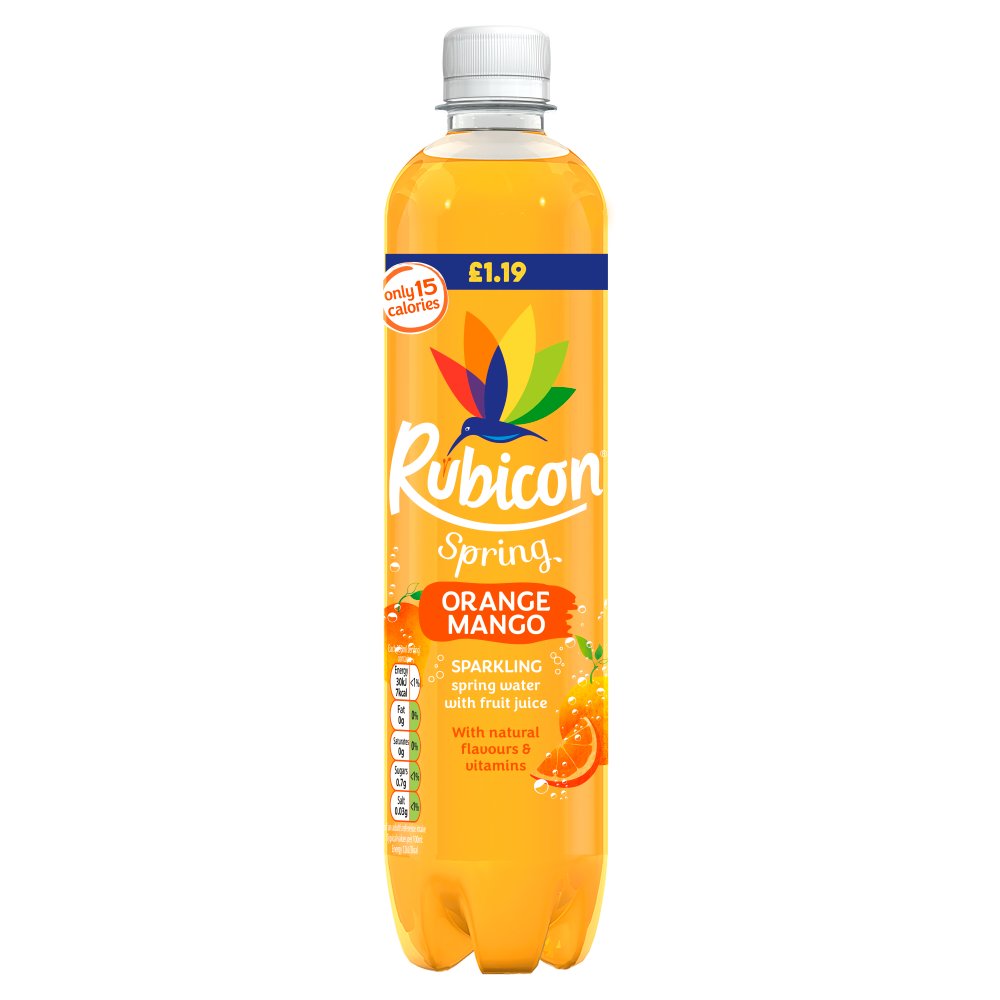 Rubicon Spring Orange Mango 500ml 500ml × 12 × 1