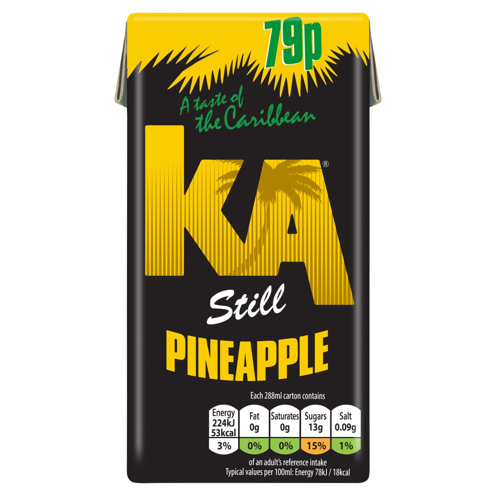 KA Still Pineapple 288ml 288ml × 27 × 1