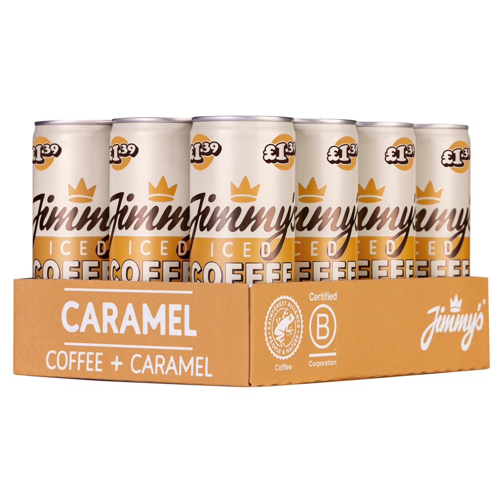 Jimmy’s Caramel Iced Coffee 250ml 250ml × 12 × 1