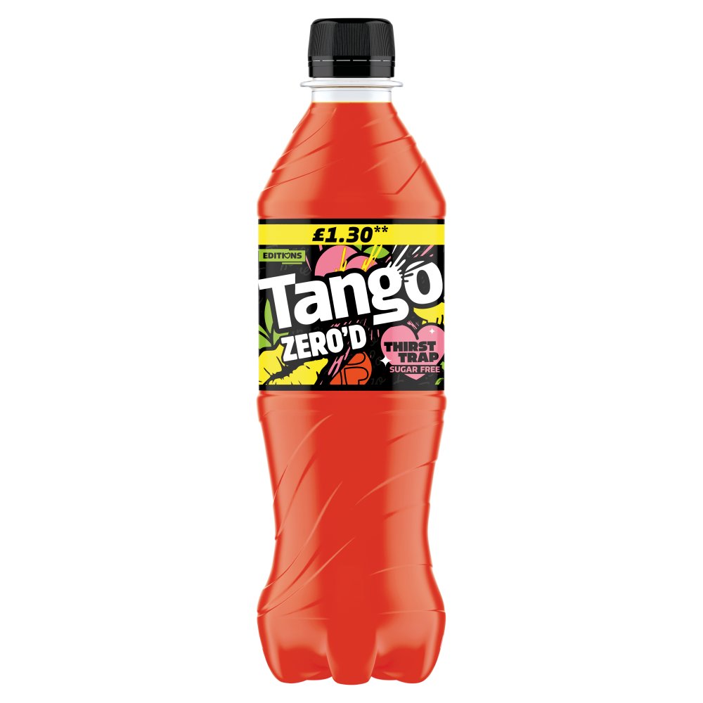 Tango Zero’d Thirst Trap Peach, Pineapple and Orange Sugar Free 1.30 500ml 500ml × 12 × 1