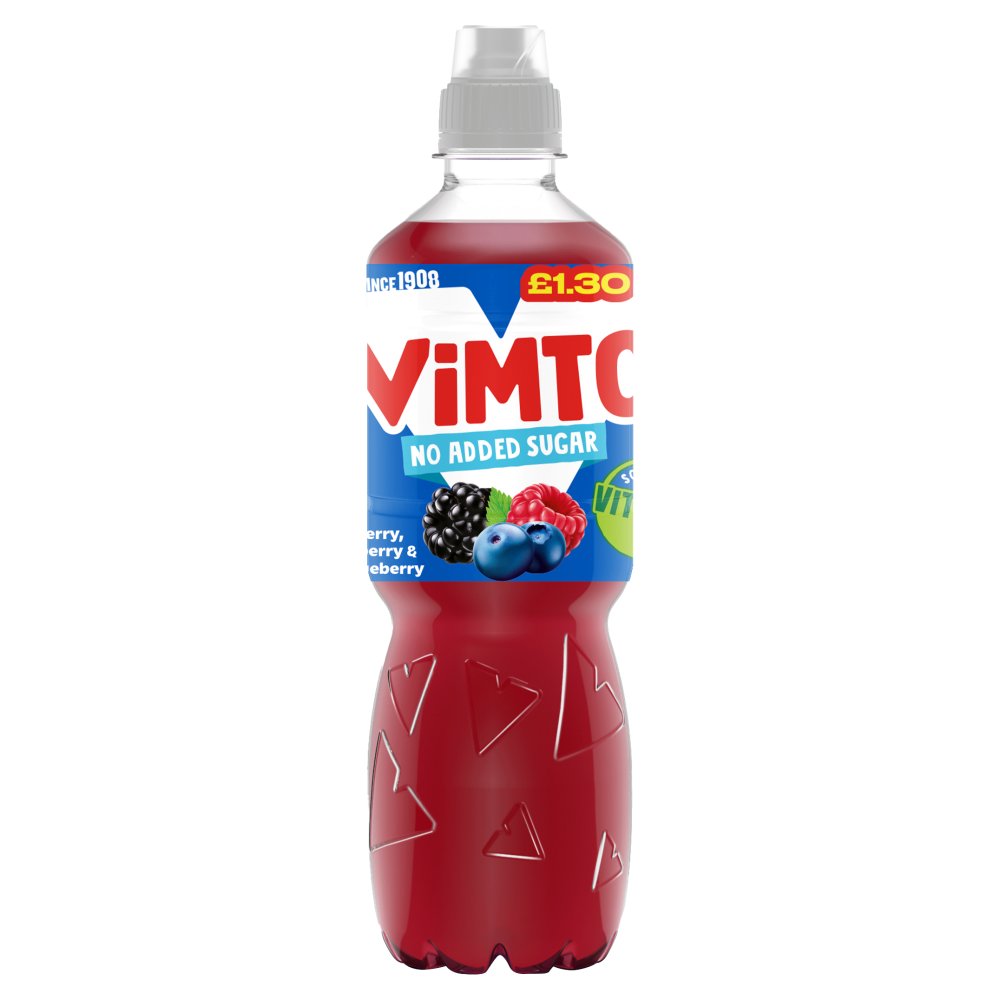 Vimto Blackberry, Raspberry & Blueberry 500ml 500ml × 12 × 1