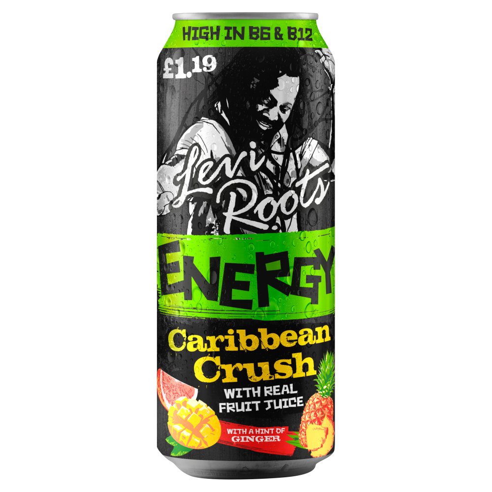 Levi Roots Energy Caribbean Crush 500ml 500ml × 12 × 1