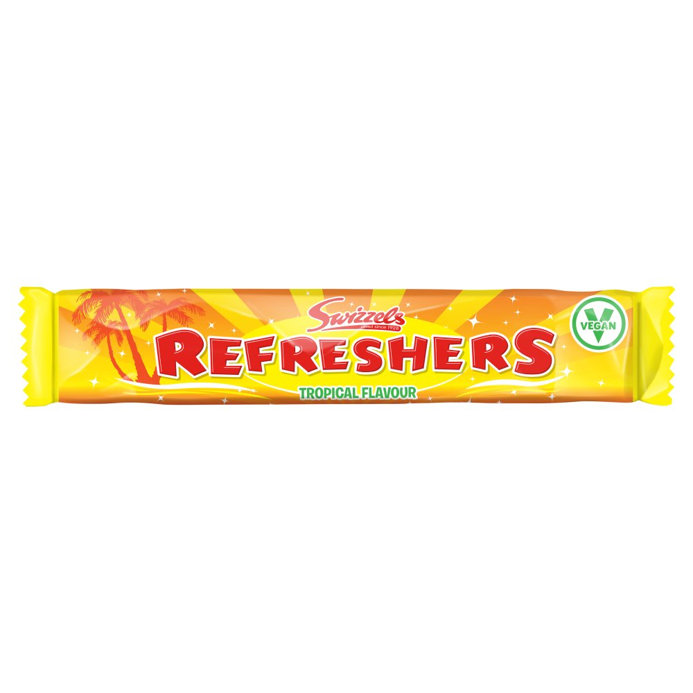 Swizzels Refreshers Tropical Flavour 18g 18g × 60 × 1