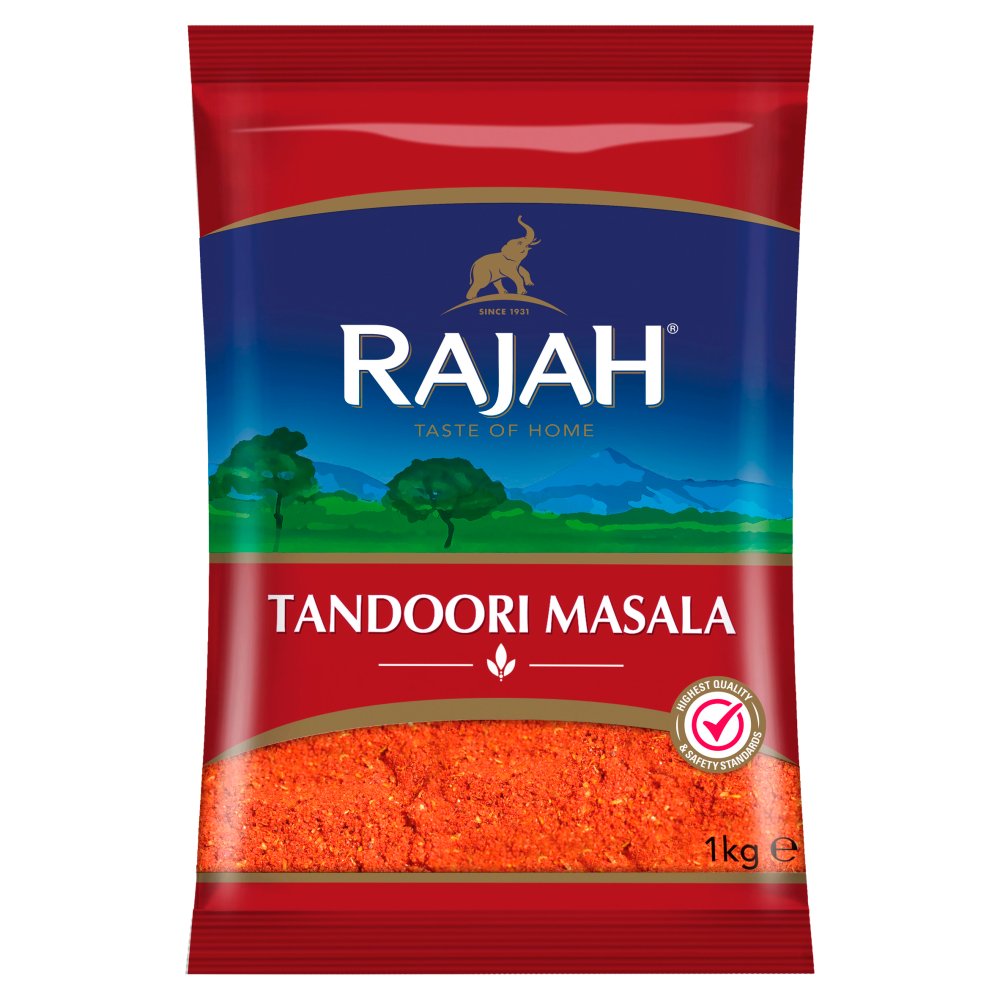 Rajah Tandoori Masala Spice Blend 1kg 1Kg × 1