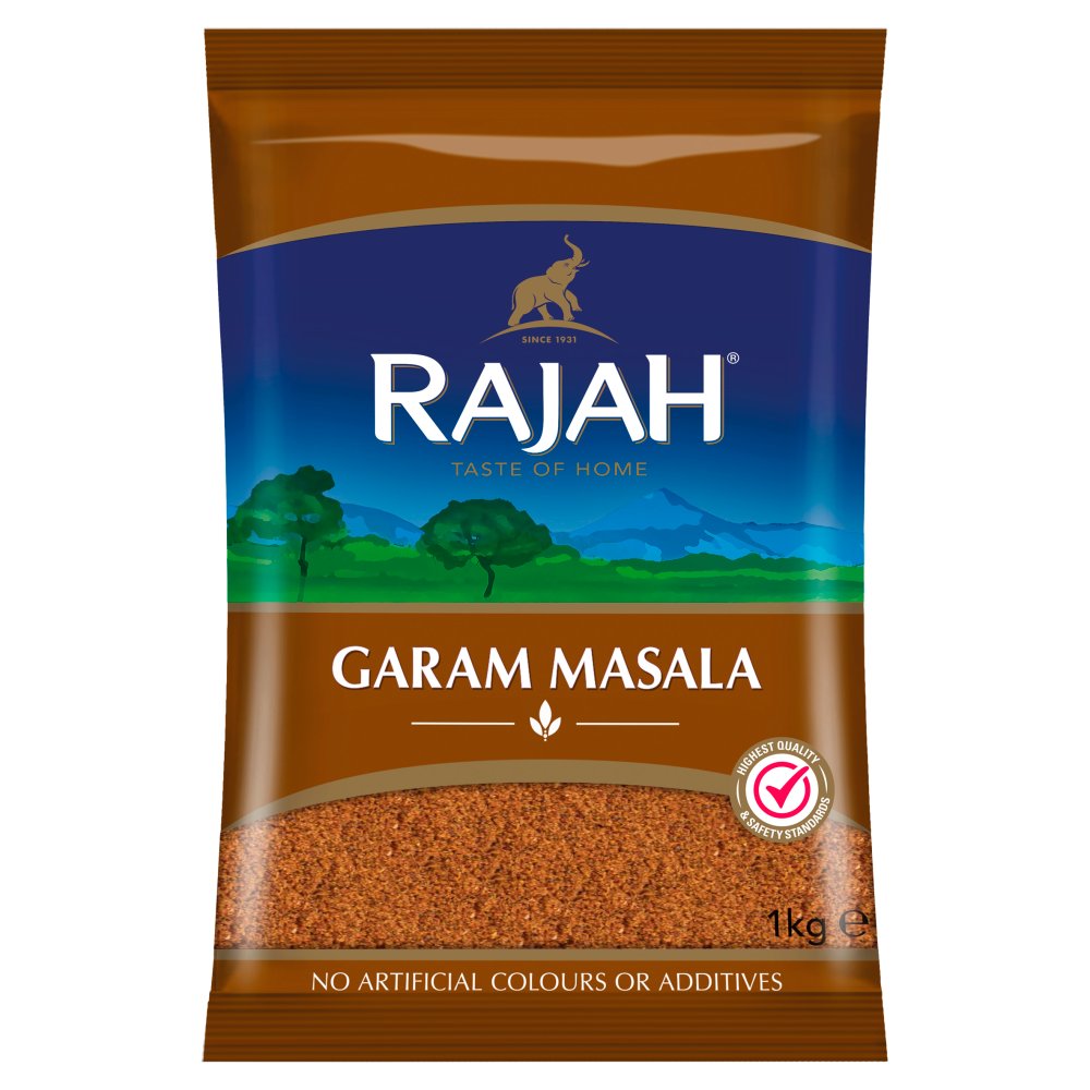 Rajah Garam Masala Spice Blend 1kg 1Kg × 6