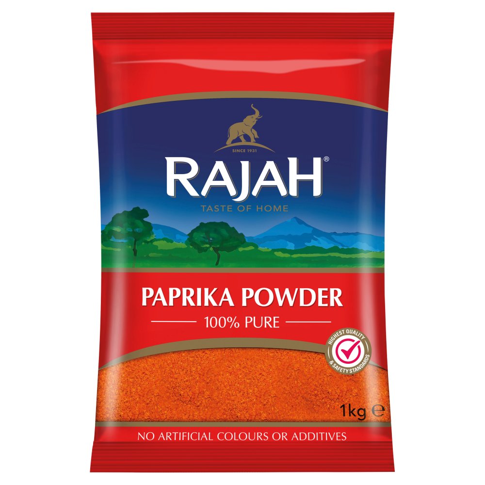 Rajah Paprika Power Ground Spice 1kg 1Kg × 1