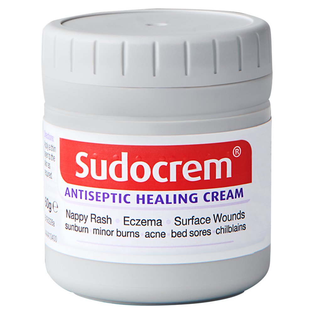 Sudocrem Antiseptic Cream (60g) – Nappy Rash, Acne spots, Eczema and First aid 60g × 6 × 1