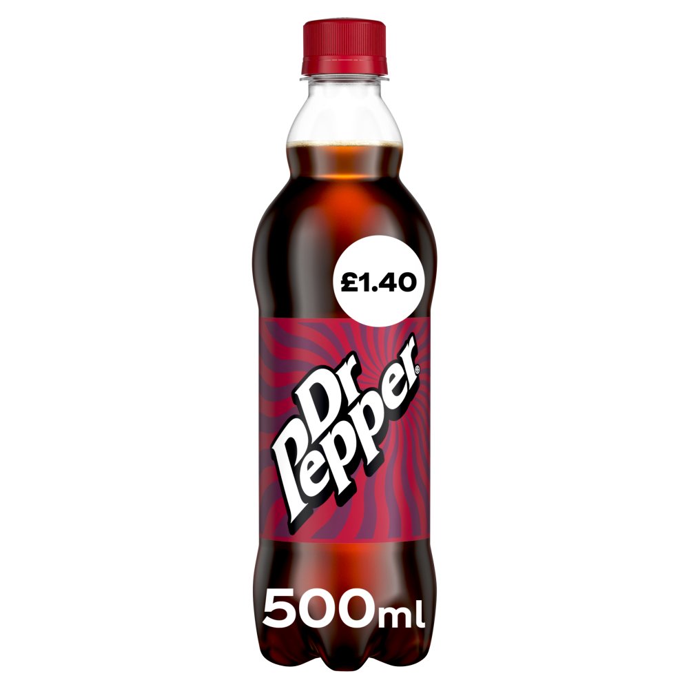 Dr Pepper 12 x 500ml   500ml × 12 × 1