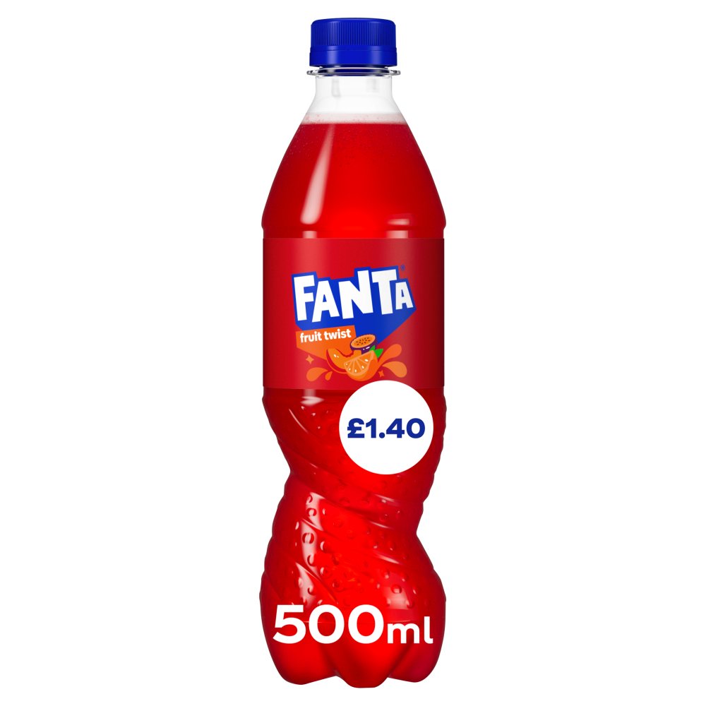 Fanta Fruit Twist 12 x 500ml   500ml × 12 × 1