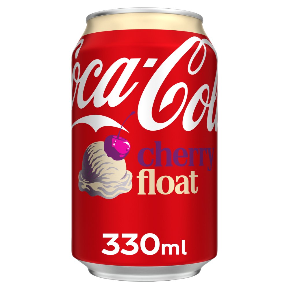 Coca-Cola Cherry Float 24 x 330ml Cans 330ml × 24 × 1