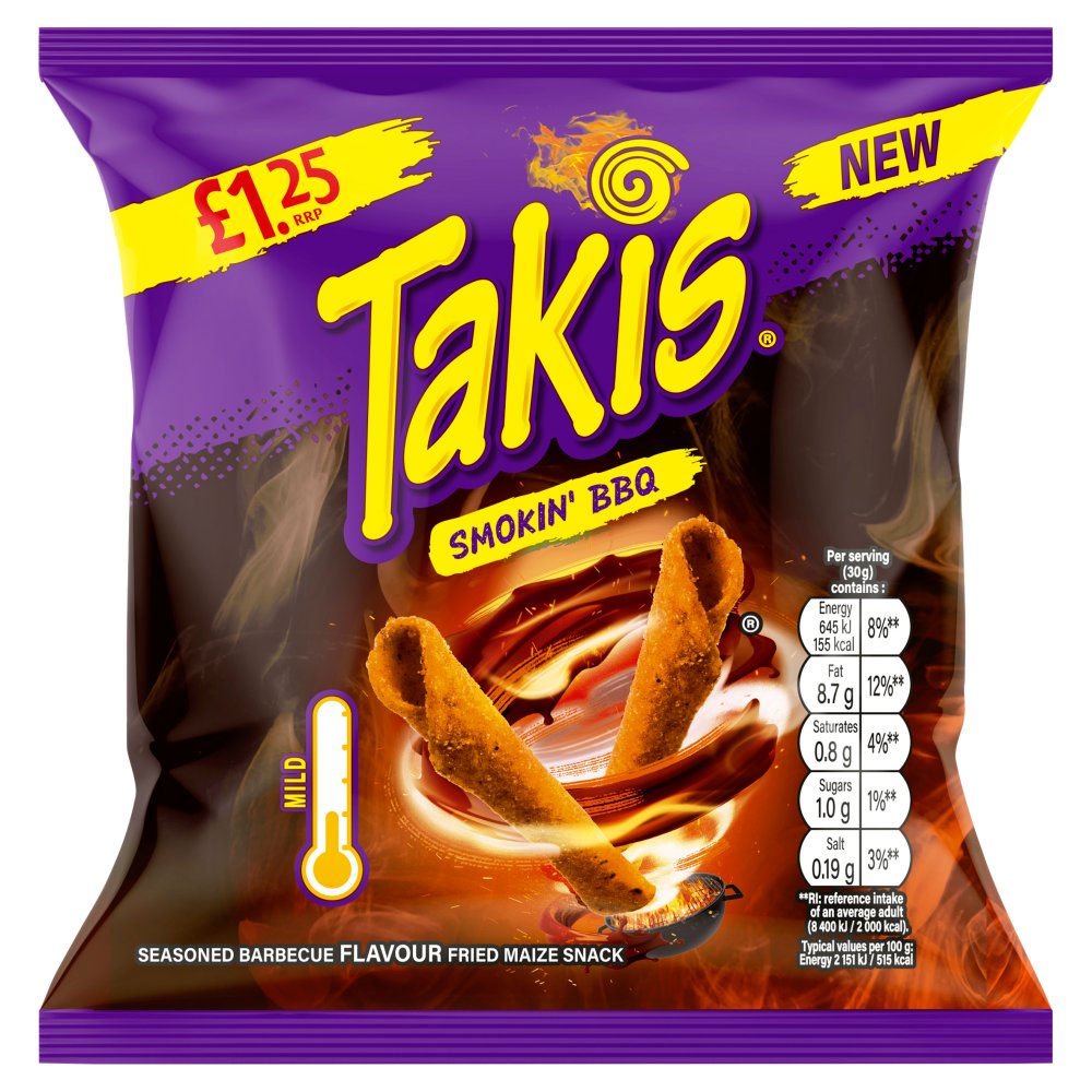 Takis Smokin’ BBQ 55g 55g × 21 × 1