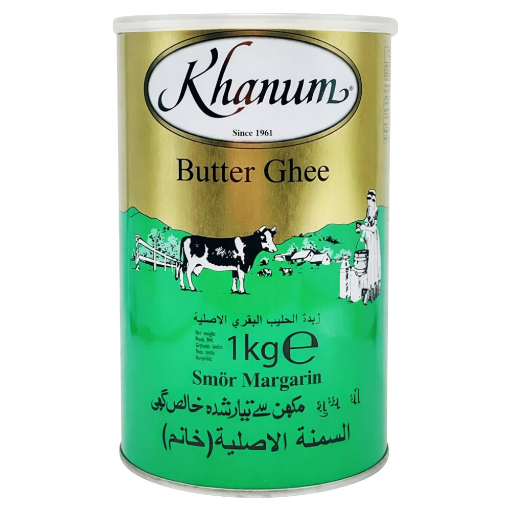 Khanum Butter Ghee 1kg 1Kg × 12