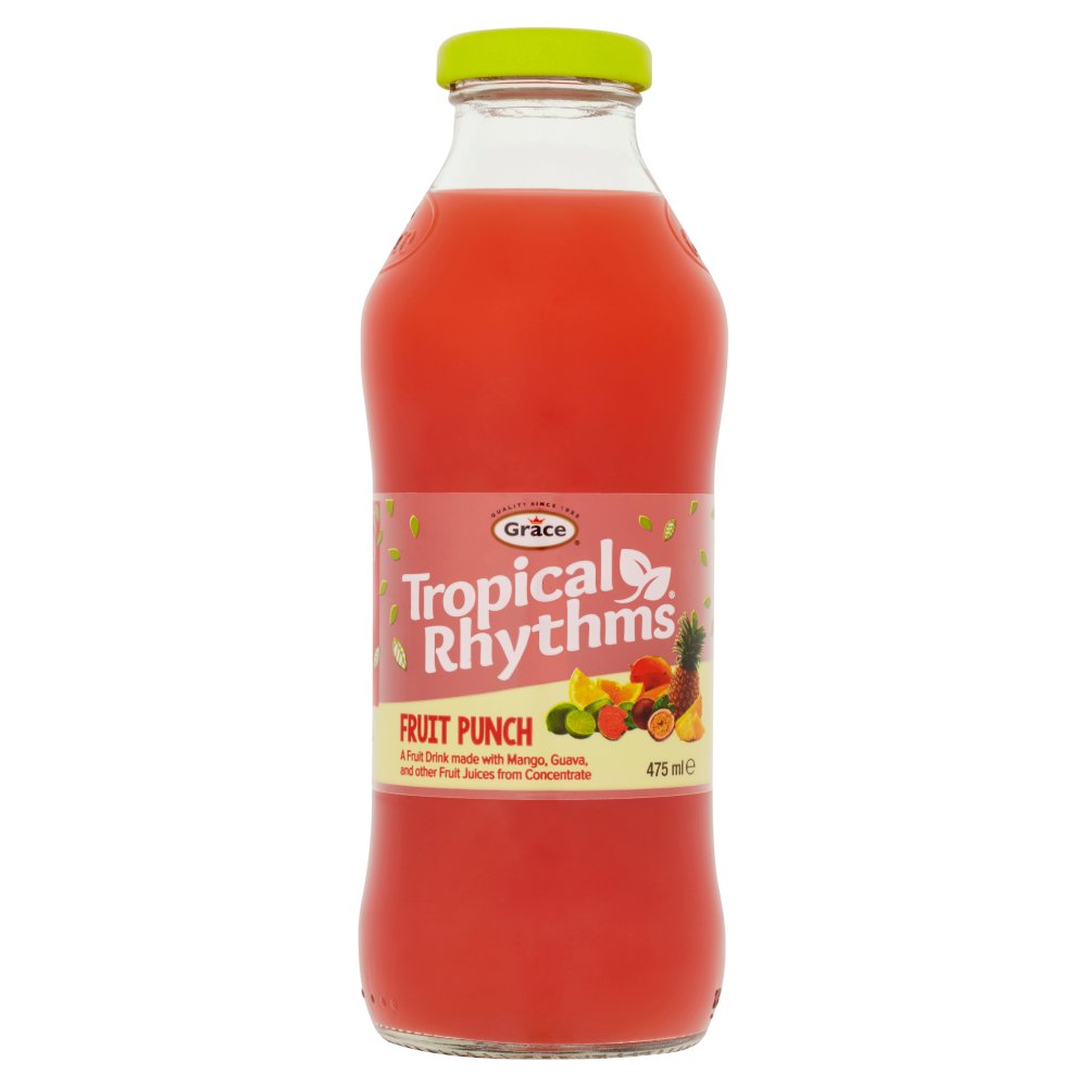 Grace Tropical Rhythms Fruit Punch 475ml 475ml × 12 × 1