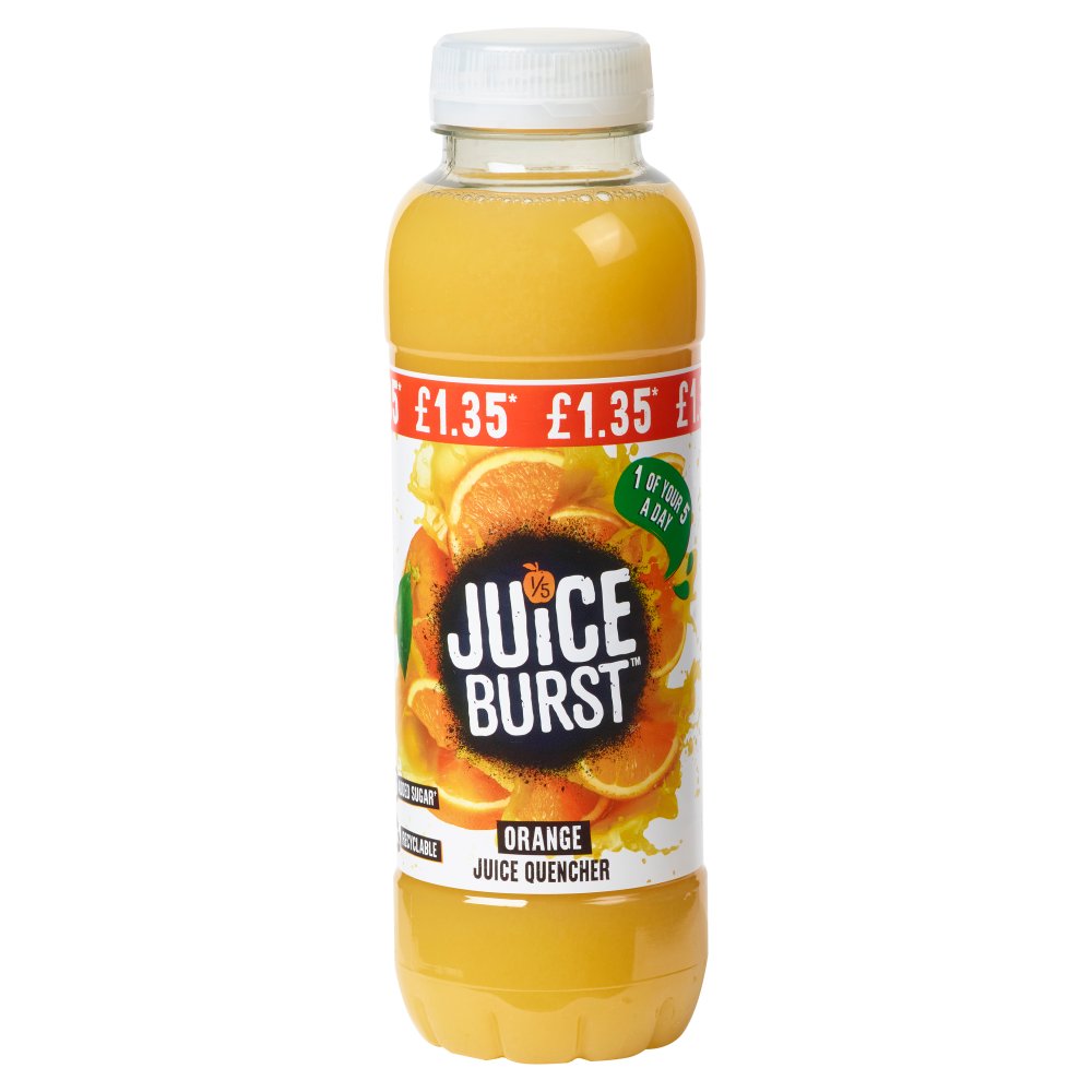 Juice Burst Orange Quencher 400ml   400ml × 12 × 1