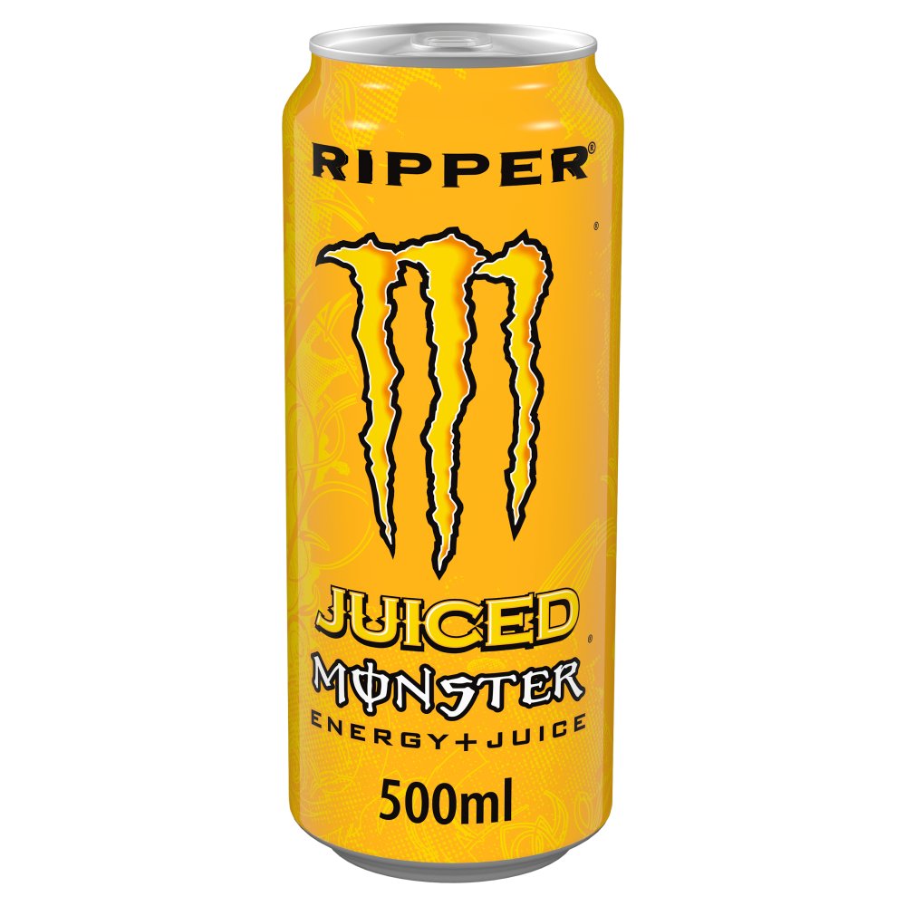 Monster Energy Drink Ripper 500ml Can 500ml × 12 × 1