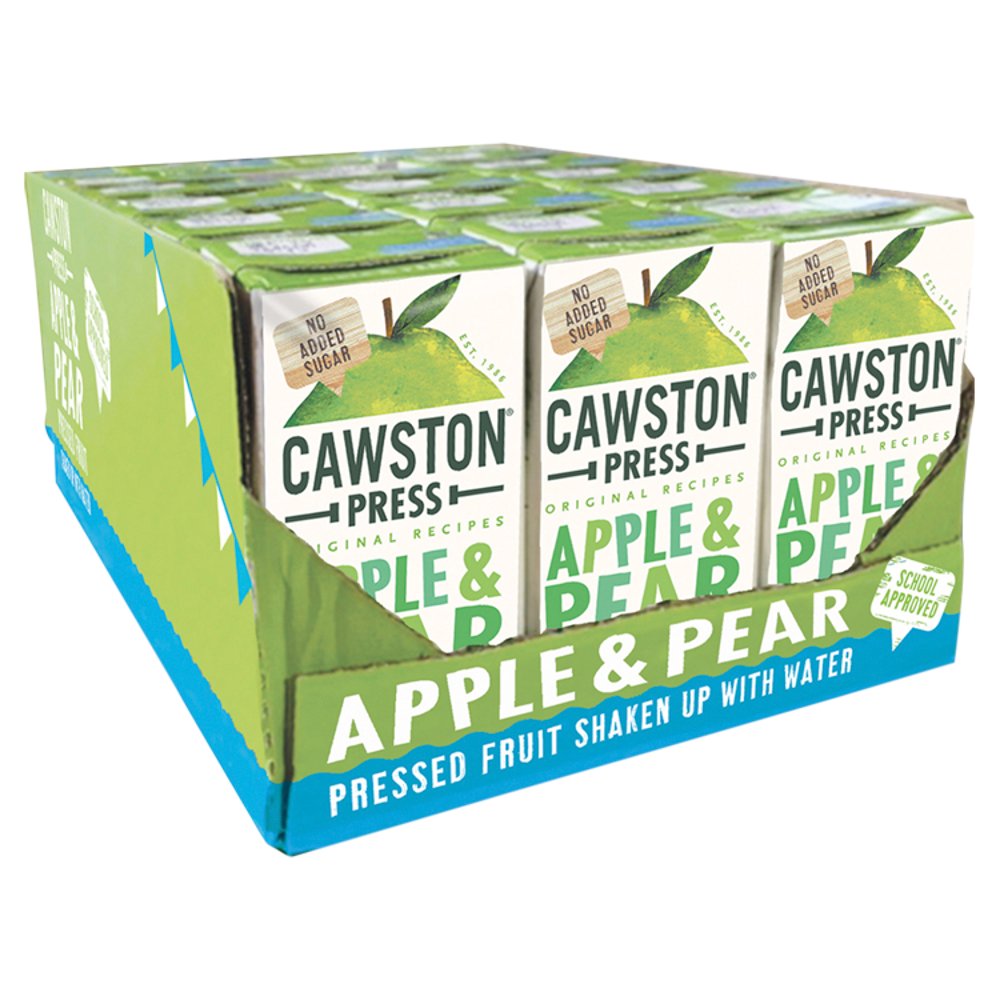 Cawston Press Apple & Pear Kids Juice Drink 18 x 200ml 200ml × 18 × 1