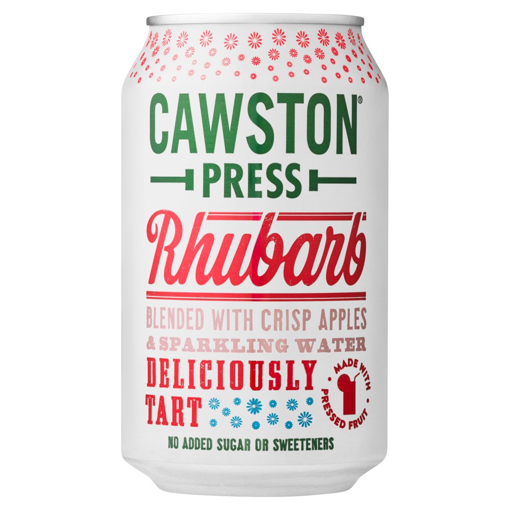 Cawston Press Sparkling Rhubarb 330ml 330ml × 24 × 1