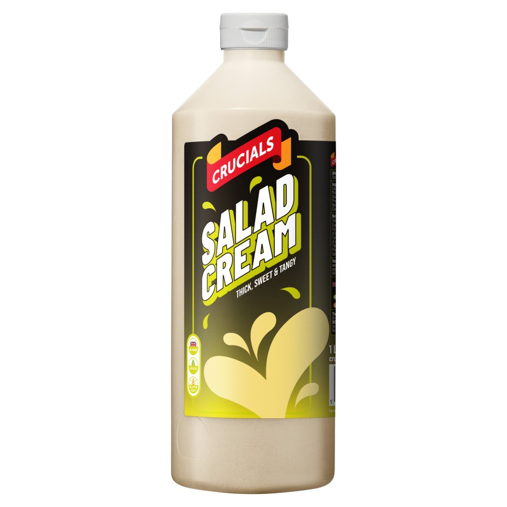 Crucials Salad Cream 1 Litre 1Ltr × 1