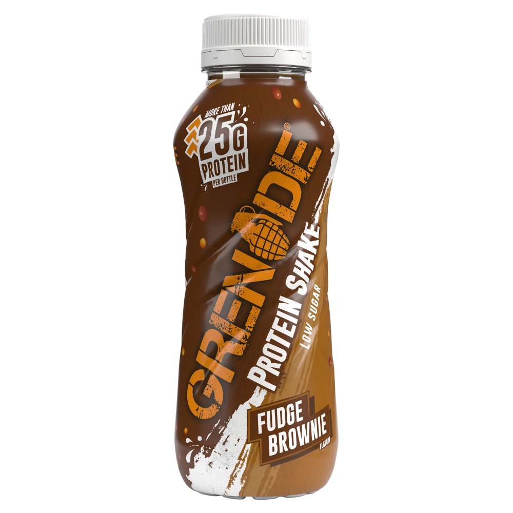 Grenade Fudge Brownie Flavour Protein Shake 330ml 330ml × 8 × 1