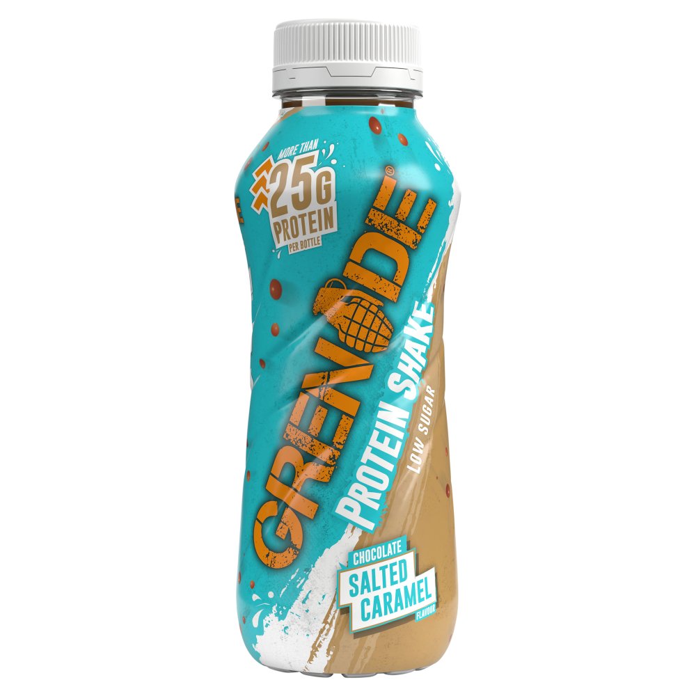 Grenade Chocolate Salted Caramel Flavour Protein Shake 330ml 330ml × 8 × 1