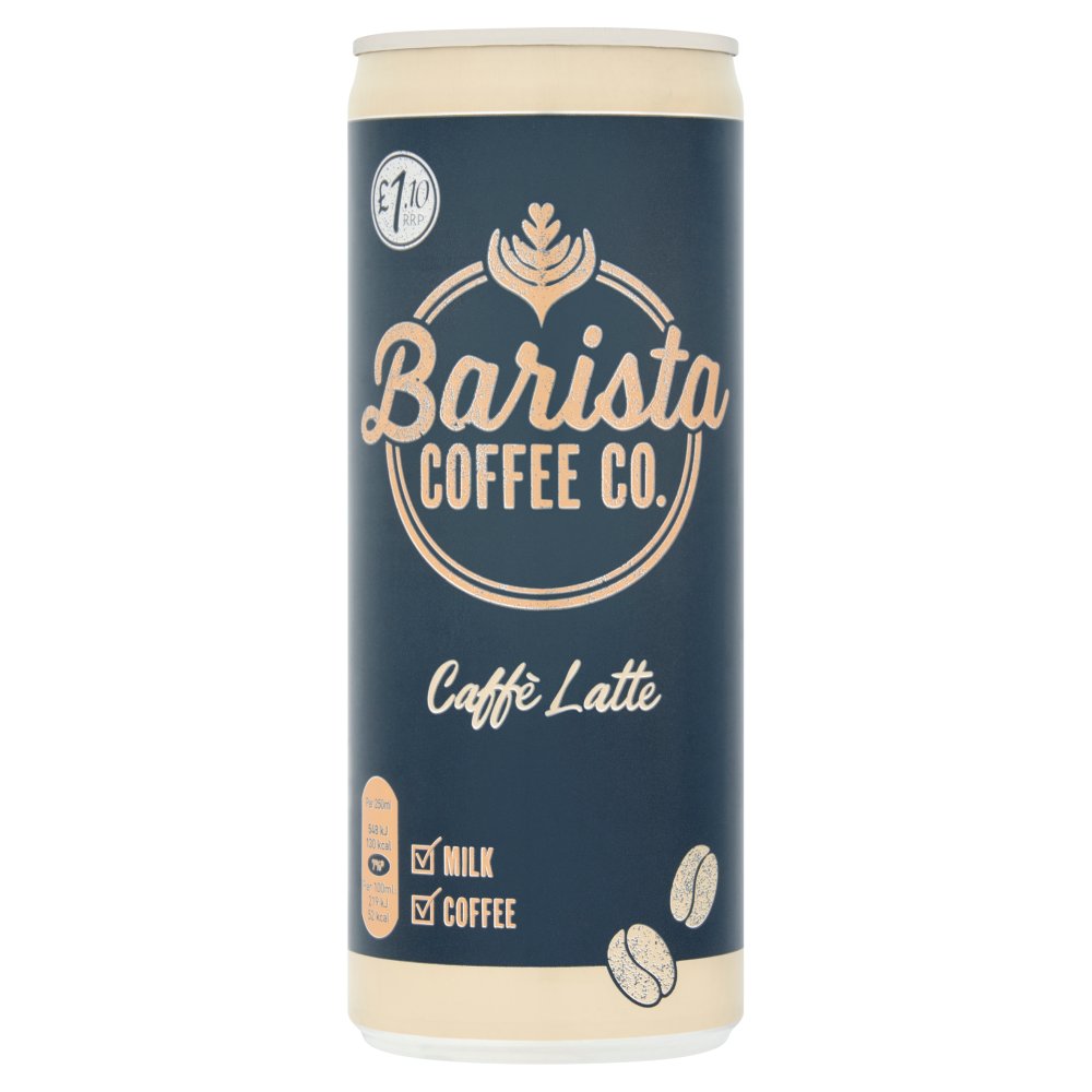 Barista Coffee Co. Caffè Latte 250ml 250ml × 12 × 1