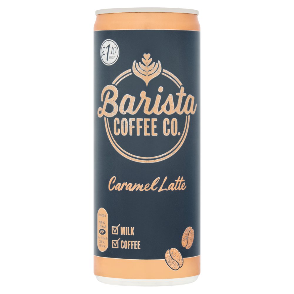 Barista Coffee Co. Caramel Latte 250ml 250ml × 12 × 1