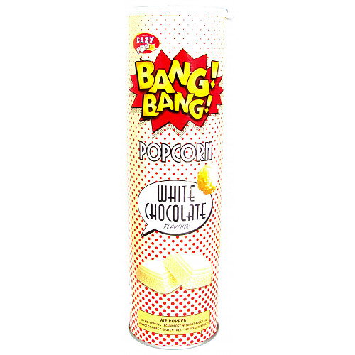 Bang! Bang! Popcorn White Chocolate Flavour 85g 85g × 6 × 1