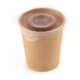 4Oz Kraft Sauce Cup & Lid 500s × 1