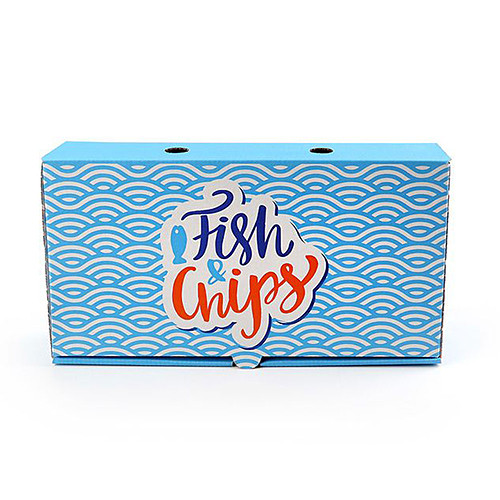 Medium Fish & Chips Boxes 90s × 1