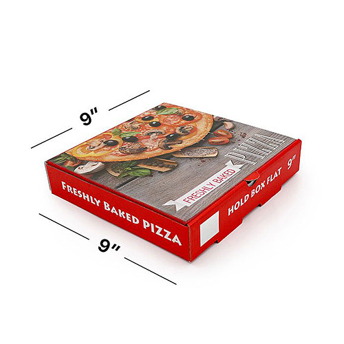 Rhino 9″ Colour Pizza Boxes 90s × 1