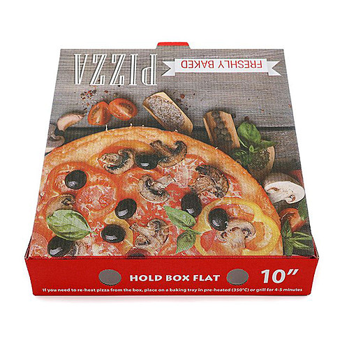 Rhino 10″ Colour Pizza Boxes 90s × 1