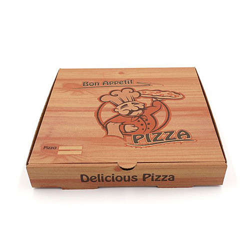 10″ Brown Pizza Boxes 90s × 1
