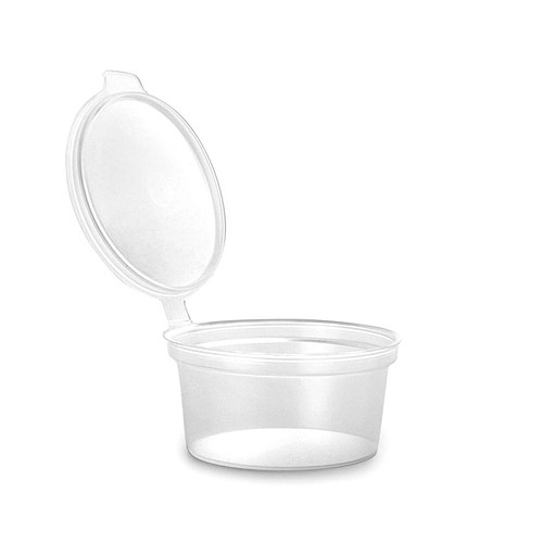1Oz Hinged Sauce Cups 1000s × 1