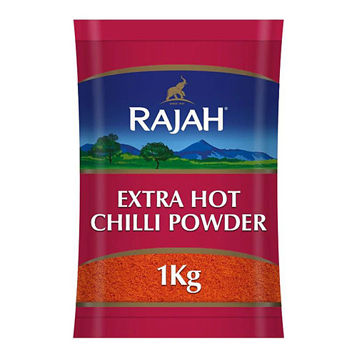 Rajah Extra Hot Chilli Powder 1Kg × 6