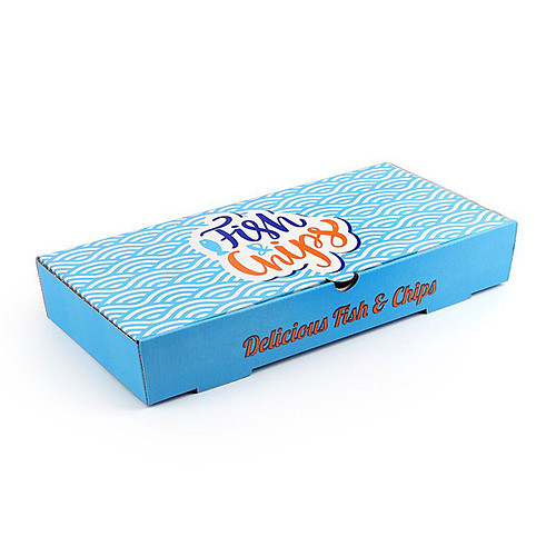Large Fish & Chip Boxes 90s × 1