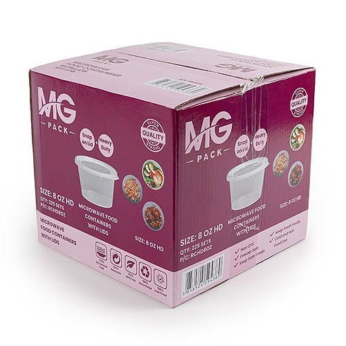 Mg 8Oz Micro Cont & Lid 225s 13.1g × 1